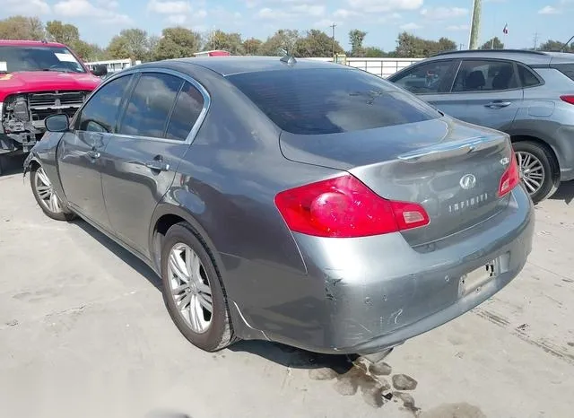 JN1CV6AR0DM768156 2013 2013 Infiniti G37X 3