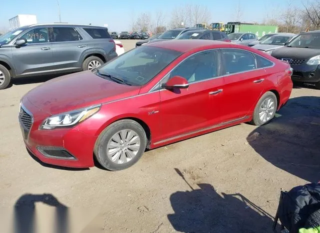 KMHE24L16GA015209 2016 2016 Hyundai Sonata- Hybrid SE 2