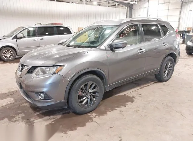 KNMAT2MV0GP698754 2016 2016 Nissan Rogue- S/Sl/Sv 2