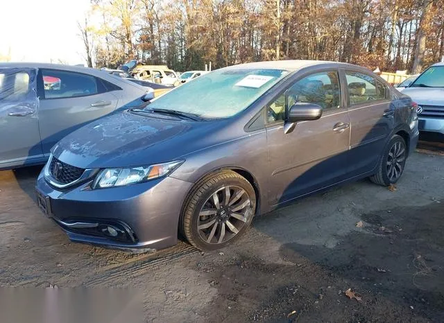 19XFB2F96FE263034 2015 2015 Honda Civic- Ex-L 2