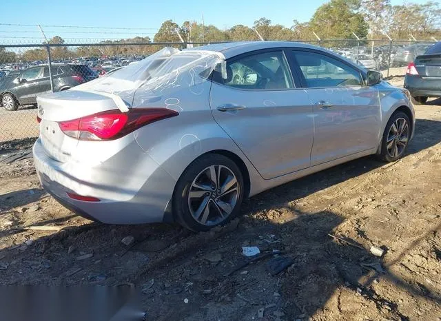 5NPDH4AE7EH487431 2014 2014 Hyundai Elantra- Limited 4