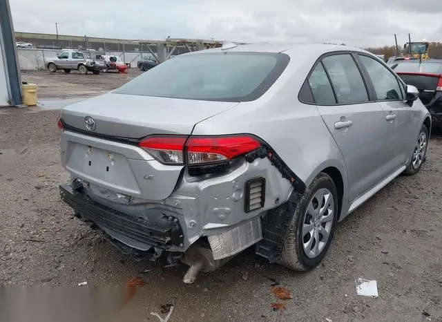 5YFEPMAE6NP345114 2022 2022 Toyota Corolla- LE 4