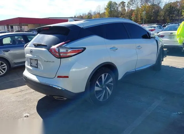 5N1AZ2MG4GN149212 2016 2016 Nissan Murano- Platinum 4