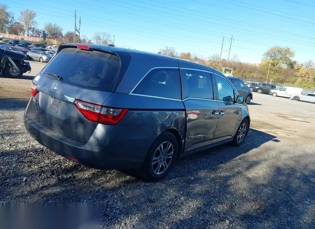 5FNRL5H67BB073486 2011 2011 Honda Odyssey- Ex-L 4