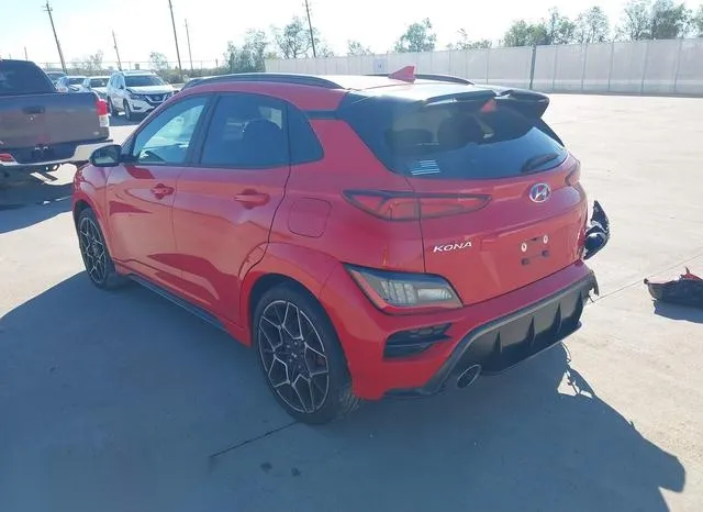 KM8KH3AC8NU004594 2022 2022 Hyundai Kona N 3