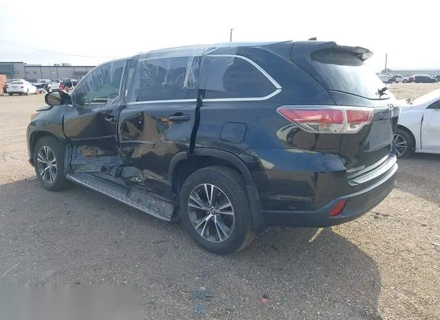 5TDKKRFH8GS186897 2016 2016 Toyota Highlander- Xle V6 3