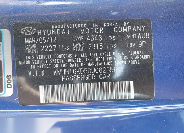 KMHHT6KD5DU082556 2013 2013 Hyundai Genesis- 2-0T 9