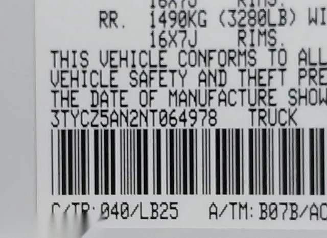 3TYCZ5AN2NT064978 2022 2022 Toyota Tacoma- Trd Pro 9