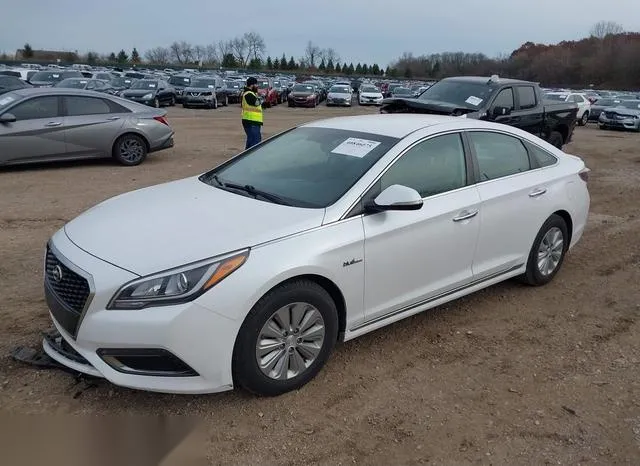 KMHE24L12GA020004 2016 2016 Hyundai Sonata- Hybrid SE 2