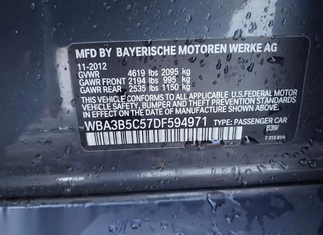 WBA3B5C57DF594971 2013 2013 BMW 3 Series- 328I Xdrive 9