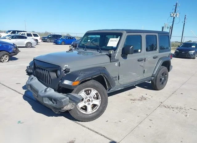 1C4HJXDN2KW649734 2019 2019 Jeep Wrangler- Unlimited Sport 2