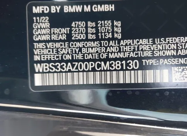 WBS33AZ00PCM38130 2023 2023 BMW M4- Competition 9