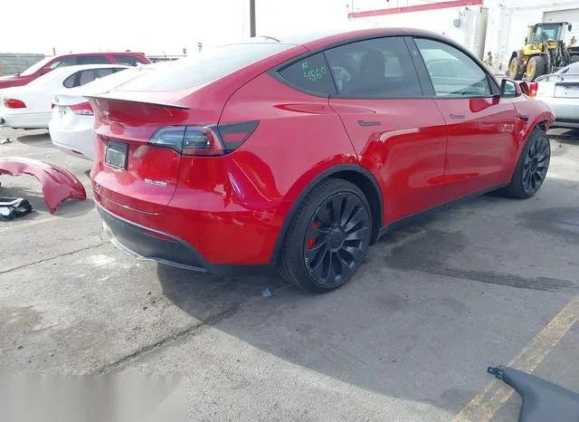 7SAYGDEF9PF797155 2023 2023 Tesla Model Y- Performance Dual 4