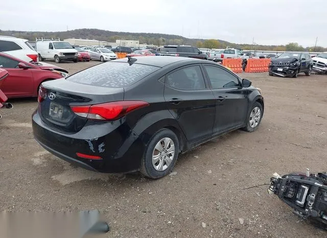 KMHDH4AE0GU545688 2016 2016 Hyundai Elantra- SE 4