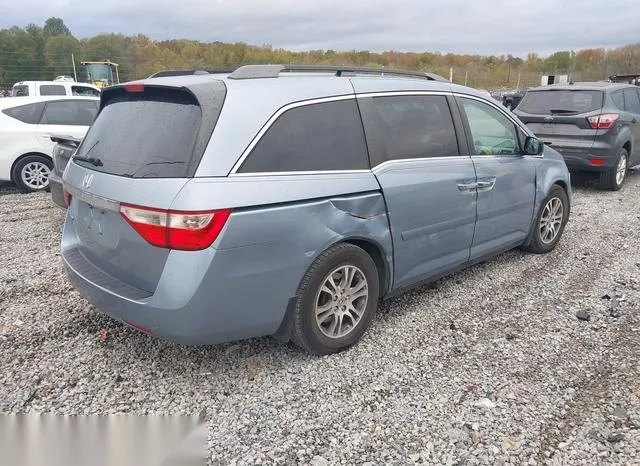 5FNRL5H69BB060755 2011 2011 Honda Odyssey- Ex-L 4