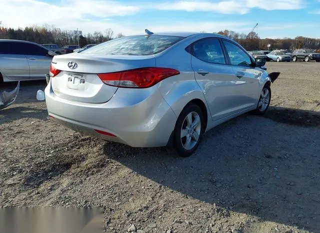 KMHDH4AE9DU861179 2013 2013 Hyundai Elantra- Gls 4