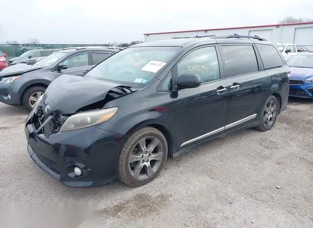 5TDXK3DC6FS547469 2015 2015 Toyota Sienna- Sport 2