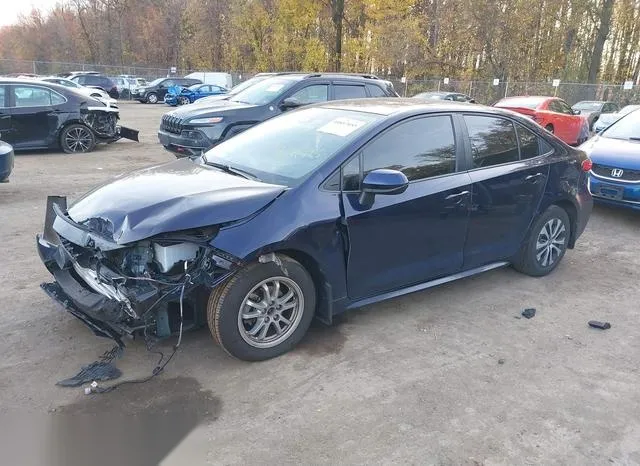 JTDEAMDE9NJ054690 2022 2022 Toyota Corolla- Hybrid Le 2