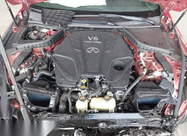 JN1FV7AR0KM801320 2019 2019 Infiniti Q50- 3-0T Red Sport 400 10