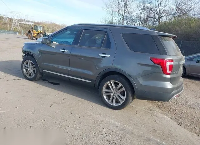 1FM5K8F88HGD75788 2017 2017 Ford Explorer- Limited 3