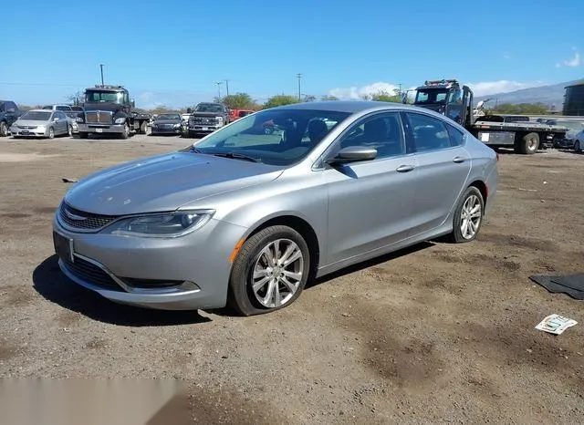 1C3CCCAB7FN748833 2015 2015 Chrysler 200- Limited 2