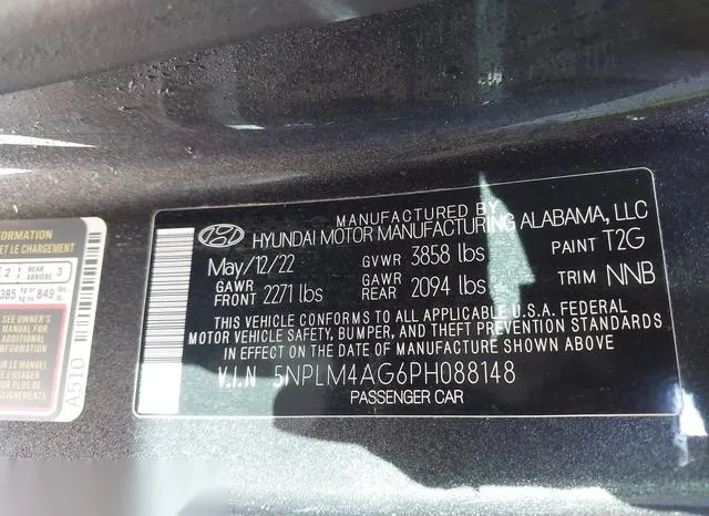 5NPLM4AG6PH088148 2023 2023 Hyundai Elantra- Sel 9