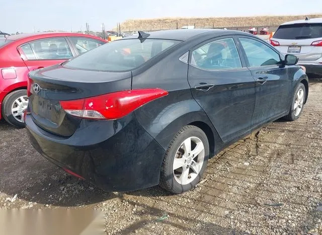 KMHDH4AE9DU991379 2013 2013 Hyundai Elantra- Gls 4