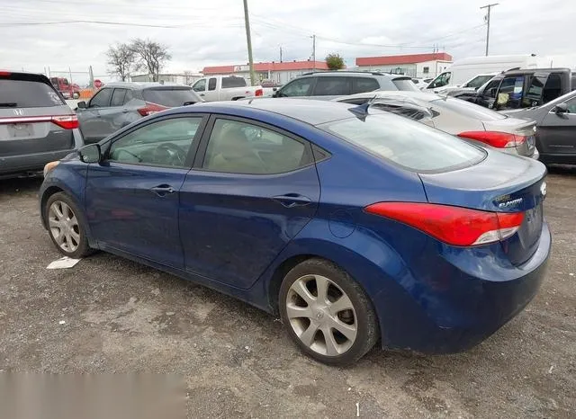 KMHDH4AE1DU520505 2013 2013 Hyundai Elantra- Limited 3