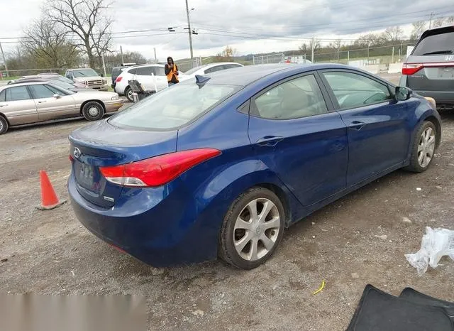 KMHDH4AE1DU520505 2013 2013 Hyundai Elantra- Limited 4