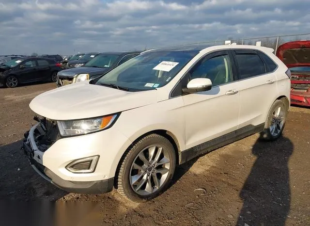 2FMPK4K83FBB88132 2015 2015 Ford Edge- Titanium 2