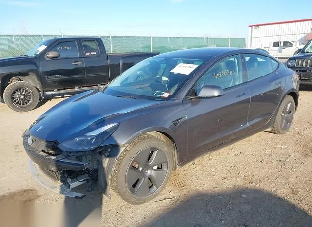 5YJ3E1EB6NF117069 2022 2022 Tesla Model 3- Long Range Dual 2