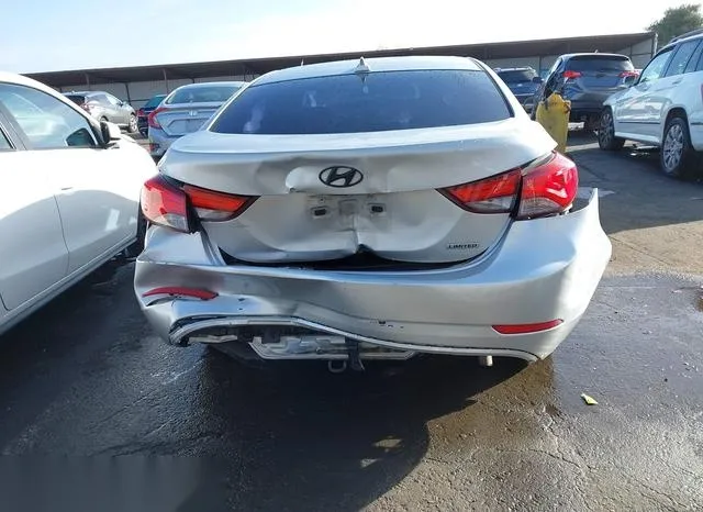 KMHDH4AE6EU104340 2014 2014 Hyundai Elantra- Limited 6