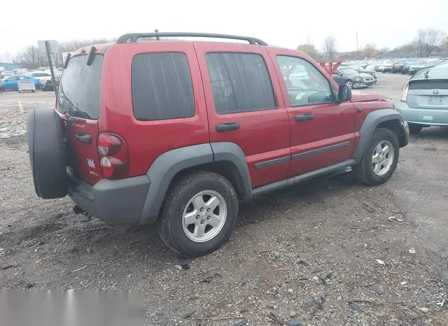 1J4GL48K57W685133 2007 2007 Jeep Liberty- Sport 4