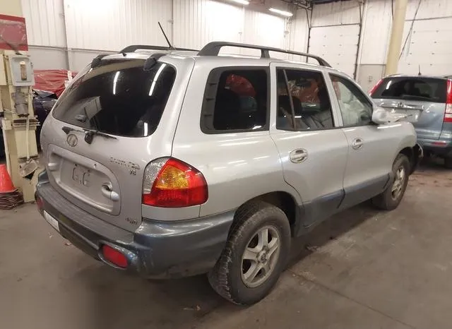 KM8SC73D74U729632 2004 2004 Hyundai Santa Fe- Gls 4