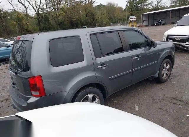 5FNYF3H53CB021305 2012 2012 Honda Pilot- Ex-L 4