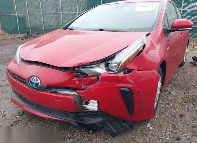 JTDKARFU5L3117452 2020 2020 Toyota Prius- LE 6