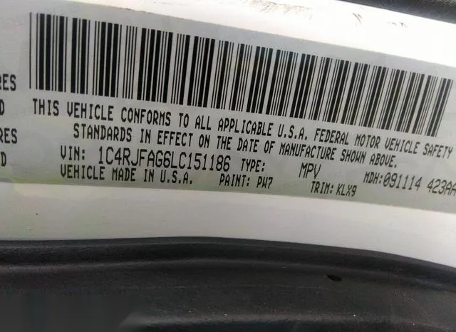 1C4RJFAG6LC151186 2020 2020 Jeep Grand Cherokee- Altitude 4X4 9