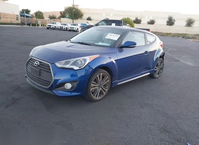 KMHTC6AEXHU309878 2017 2017 Hyundai Veloster- Turbo 2