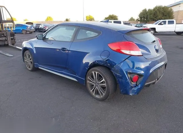 KMHTC6AEXHU309878 2017 2017 Hyundai Veloster- Turbo 3