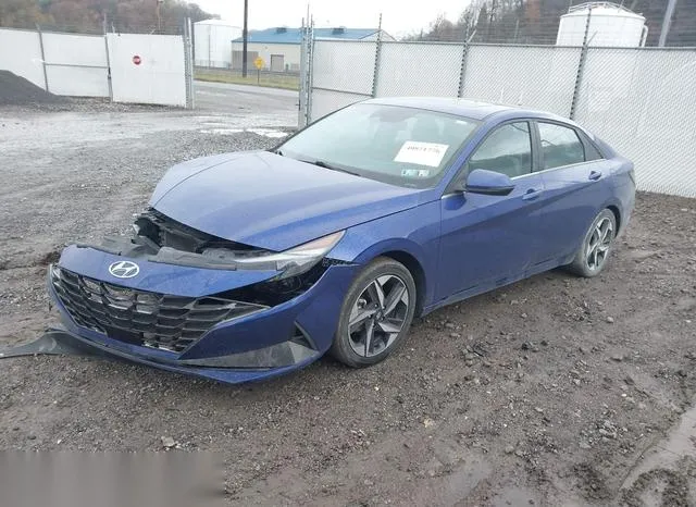 KMHLN4AJ7NU030086 2022 2022 Hyundai Elantra- Hybrid Limited 2