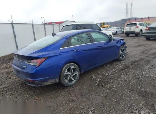 KMHLN4AJ7NU030086 2022 2022 Hyundai Elantra- Hybrid Limited 4