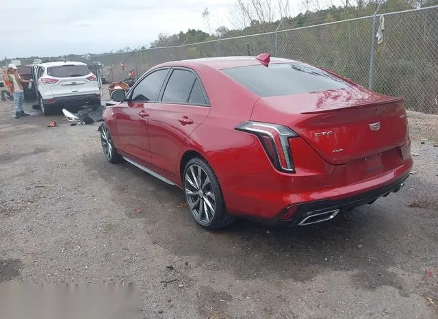 1G6DG5RK2N0114509 2022 2022 Cadillac CT4- Sport 3