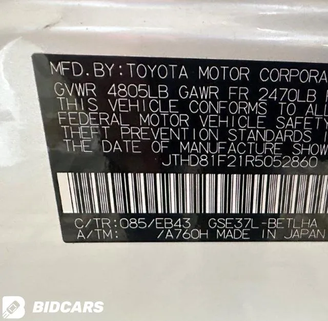 JTHD81F21R5052860 2024 2024 Lexus IS- 300 Base -a6- 9