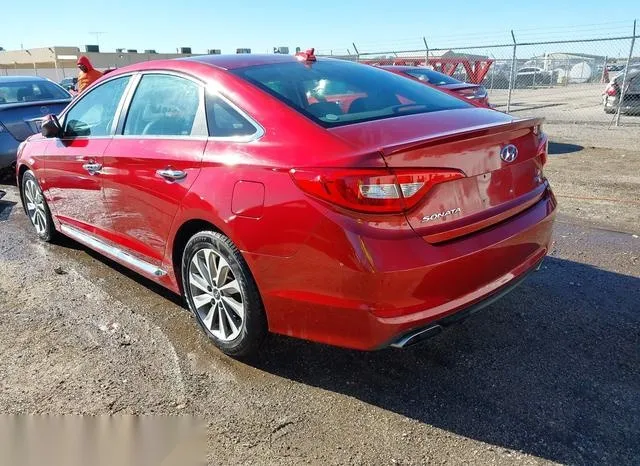 5NPE34AF8GH369838 2016 2016 Hyundai Sonata- Sport 3