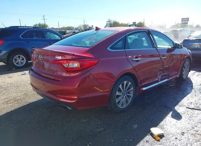 5NPE34AF8GH369838 2016 2016 Hyundai Sonata- Sport 4