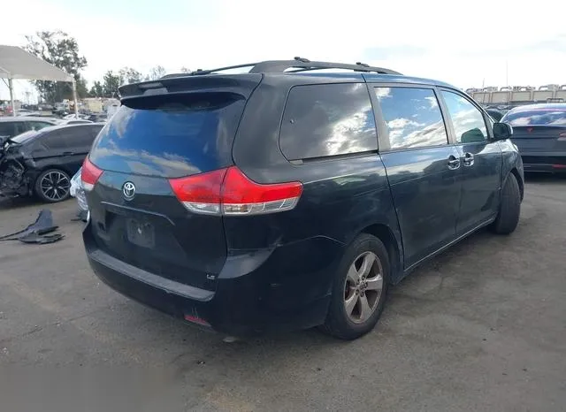 5TDKK3DC6BS100886 2011 2011 Toyota Sienna- Le V6 4