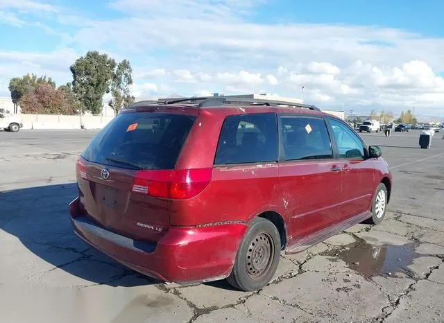 5TDZA23C64S064374 2004 2004 Toyota Sienna- LE 4