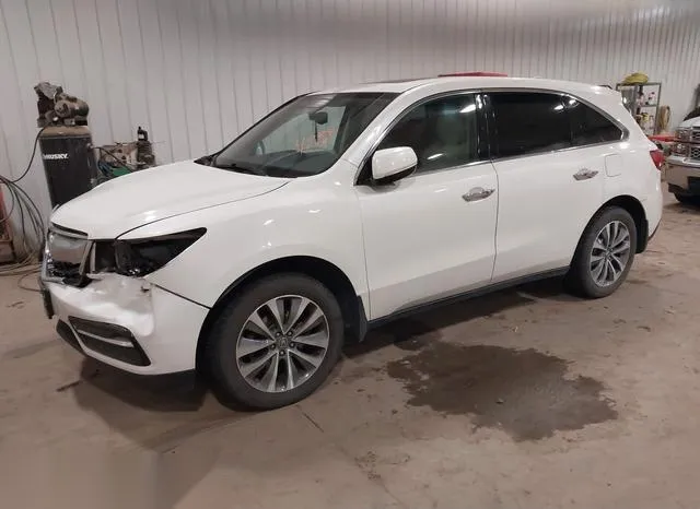 5FRYD4H41EB031528 2014 2014 Acura MDX- Technology Package 2