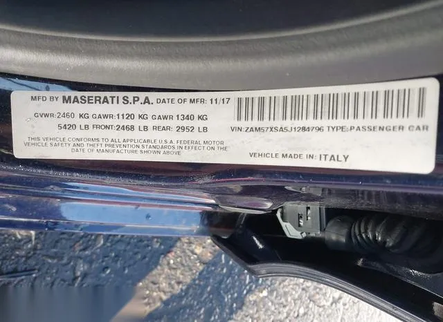 ZAM57XSA5J1284796 2018 2018 Maserati Ghibli 9