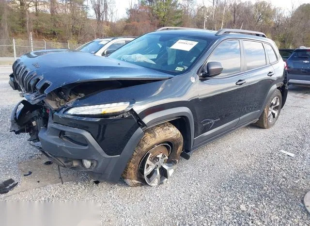 1C4PJMBS7GW124405 2016 2016 Jeep Cherokee- Trailhawk 2